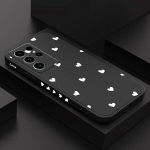 Scatter Love Phone Case For Samsung Galaxy S25 S24 S23 S22 S21 S20 S10 S10E Ultra Plus FE Note 20 Ultra Plus Cover