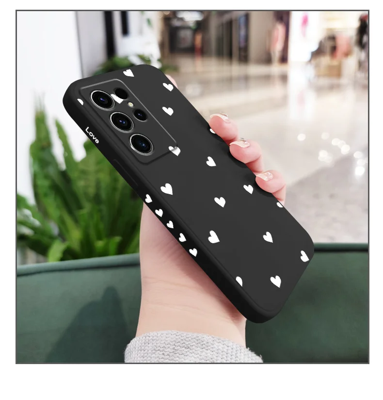 Scatter Love Phone Case For Samsung Galaxy S25 S24 S23 S22 S21 S20 S10 S10E Ultra Plus FE Note 20 Ultra Plus Cover