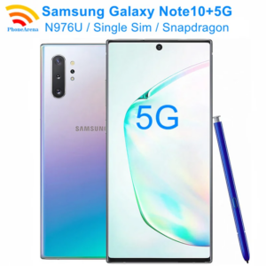 Samsung Galaxy Note10+ Note10 Plus 5G N976U 6.8" AMOLED 12GB RAM 256GB ROM NFC Octa Core Snapdragon Original Android Cell Phone