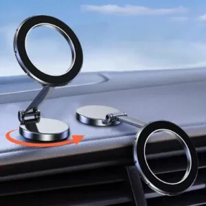 1080 Magsafe Car Phone Holder For iPhone 14 15 16 Android In Car Accesiories Mobile Cellphone Holders Support For Tesla Mount