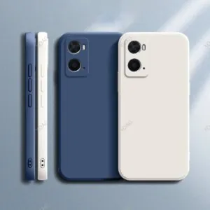 Official High Qualtiy Phone Case for OPPO A96 4G 6.59" CPH2333 Candy Soft Couples Back Cover Liquid Silicone Housing Accessories