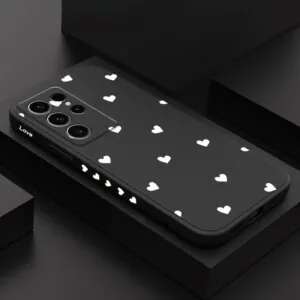 Scatter Love Phone Case For Samsung Galaxy S25 S24 S23 S22 S21 S20 S10 S10E Ultra Plus FE Note 20 Ultra Plus Cover